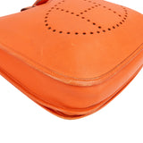 Hermès Orange Epsom Leather Evelyne III GM Crossbody Bag