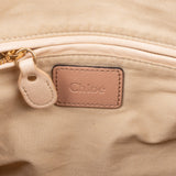 Chloé Pink Leather Paraty Handbag