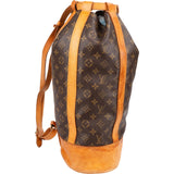 Louis Vuitton Monogram Canvas Randonnee GM Backpack Shoulder Bag