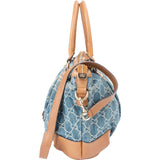 Gucci Monogram Denim GG Sukey Handbag