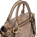 Miu Miu Vitello Lux Bow Small Crossbody Handbag