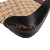 Gucci Monogram GG Canvas Jackie Hobo Shoulder Bag