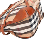 Burberry Nova-Check Monogram Belt Knight Handbag