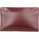 Cartier Bordeaux Leather Clutch - vintageandkickz