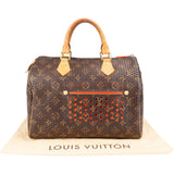 Louis Vuitton Limited Monogram Perforated Canvas Speedy 30 Handbag