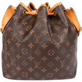 Louis Vuitton Monogram Canvas Sac Noé Petit Shoulder Bag