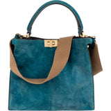 Fendi Suede Peekaboo Handbag