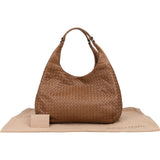 Bottega Veneta Intrecciato Leather Campana Hobo Shoulder Bag