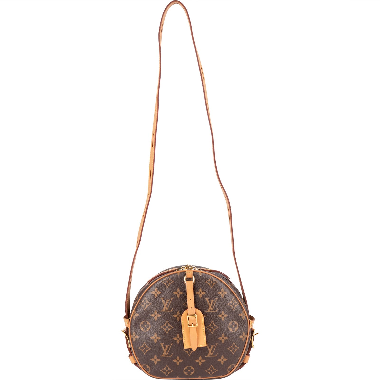 Louis Vuitton Monogram Canvas Boite Chapeau Souple MM Crossbody Bag - vintageandkickz