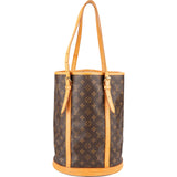 Louis Vuitton Monogram Canvas Bucket GM Shoulder Bag