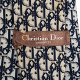 Christian Dior Oblique Trotter Monogram Silk Tie Krawatte