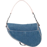 Dior Denim Saddle Shoulder Bag