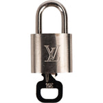 Louis Vuitton Brushed Silver Padlock Schloss 314 - vintageandkickz