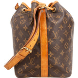 Louis Vuitton Monogram Canvas Sac Noé Petit Shoulder Bag