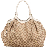 Gucci Monogram GG Canvas Sukey Shoulder Bag