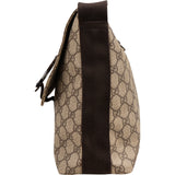 Gucci Monogram GG Supreme Canvas Messenger Crossbody Bag