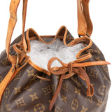 Louis Vuitton Monogram Canvas Sac Noé Petit Shoulder Bag