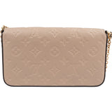 Louis Vuitton Monogram Empreinte Leather Pochette Felicie Crossbody Bag