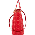 Christian Dior Quilted Leather Lady Dior Handbag - vintageandkickz