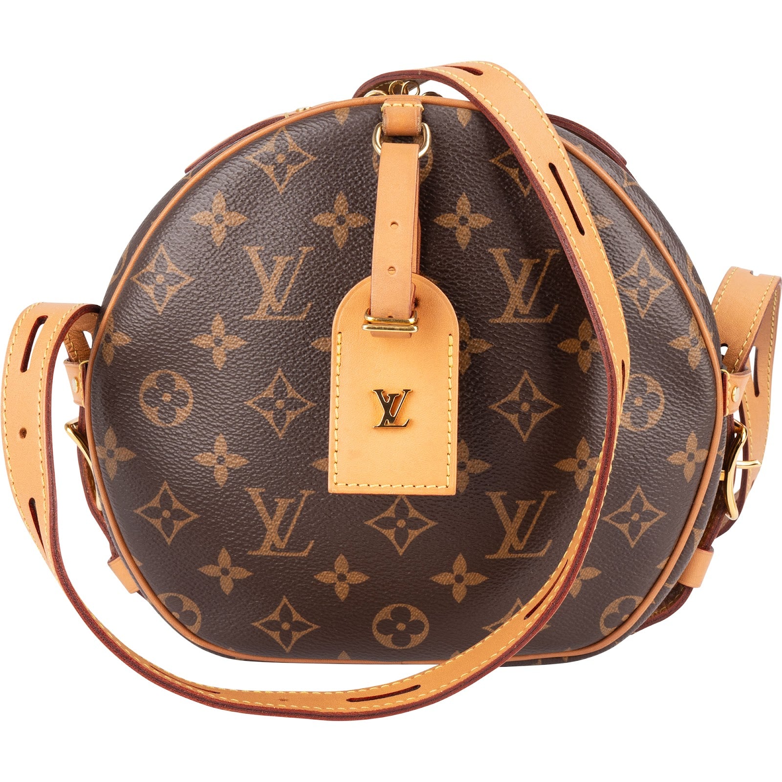 Louis Vuitton Monogram Canvas Boite Chapeau Souple MM Crossbody Bag - vintageandkickz