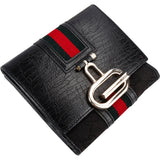 Gucci Monogram GG Web Stripe Bifold Wallet