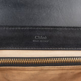 Chloé Black Leather C Shoulder Crossbody Bag