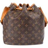 Louis Vuitton Monogram Canvas Sac Noé Petit Shoulder Bag