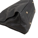 Louis Vuitton Noir Leather Monogram Empreinte Artsy MM Shoulder Bag