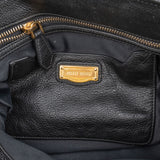 Miu Miu Vitello Daino Leather Two-Way Shopping Tote Shoulder Bag