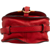Chloé Grained Calfskin Marcie Mini Saddle Crossbody Bag