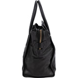 Céline Grained Calfskin Luggage Handbag
