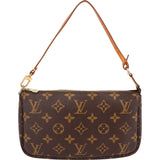 Louis Vuitton Monogram Canvas Pochette Accessoires Handbag