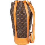 Louis Vuitton Monogram Canvas Randonnee GM Backpack Shoulder Bag