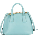 Prada Saffiano Leather Mini Promenade Handbag