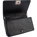 Chanel Aged Quilted Calfskin Medium Boy Crossbody Bag