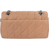 Coach Quilted Nappa Leather Flap Madison Crossbody Bag