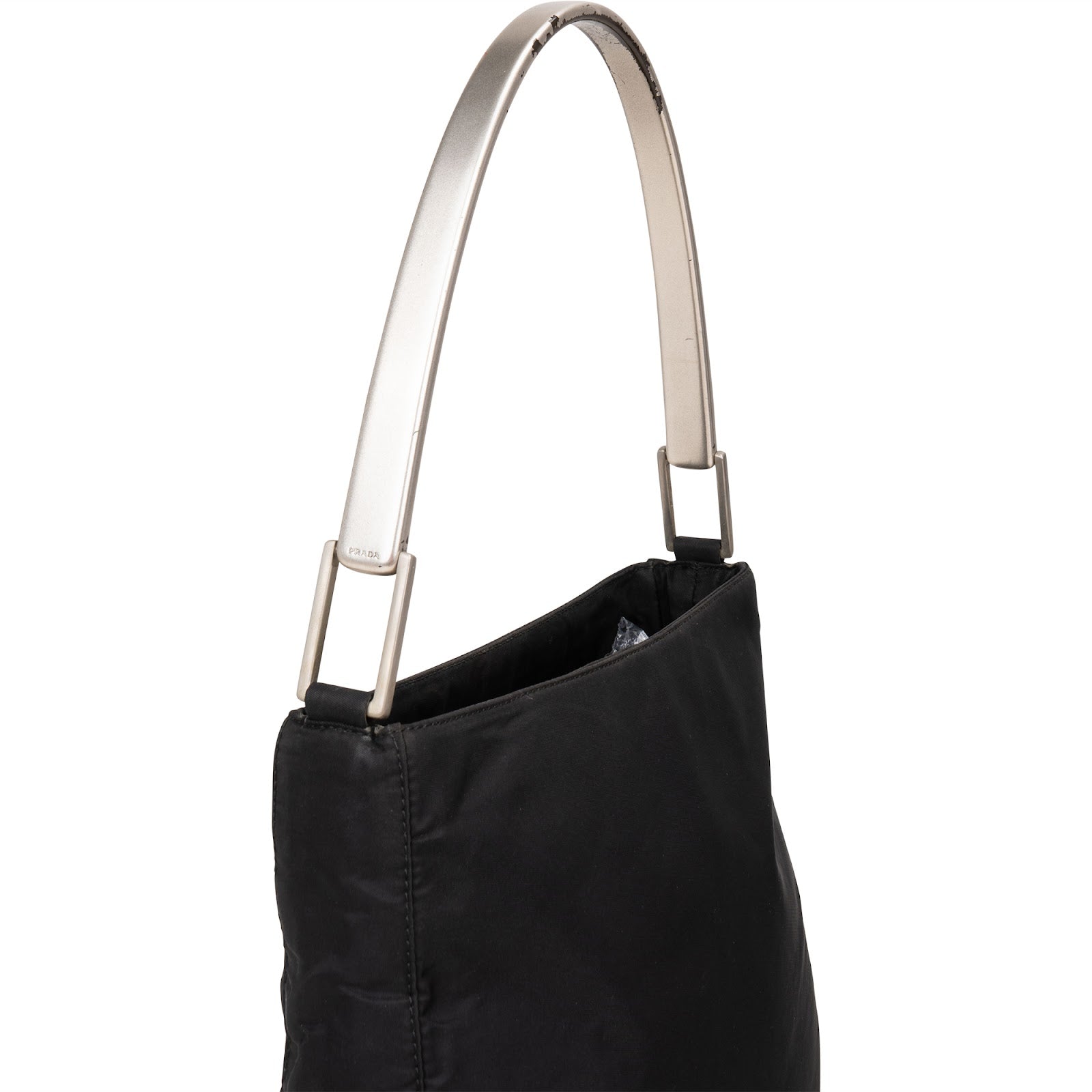 Prada Tessuto Handle Triangle Shoulder Bag - vintageandkickz