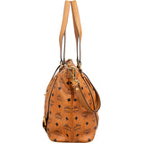 MCM Monogram Visetos Coated  Tote Shoulder Bag