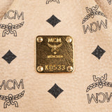 MCM Monogram Visetos Hobo Shoulder Bag