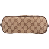 Gucci Monogram GG Canvas Boat Pochette Handbag