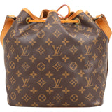 Louis Vuitton Monogram Canvas Sac Noé Petit Shoulder Bag