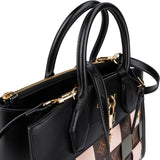 Louis Vuitton Monogram Canvas Checkboard Tressage City Steamer MM Handbag