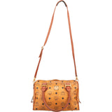 [🔄️B07 / F47] MCM Monogram Visetos Boston Bag Handbag - vintageandkickz