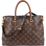 Louis Vuitton Monogram Canvas Pallas MM Handbag