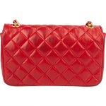 Chanel Quilted Lambskin 24K Gold Small Single Flap Crossbody Bag xx datacode, innenraum - vintageandkickz