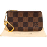 Louis Vuitton Monogram Damier Ebene Cles Key Pouch Wallet