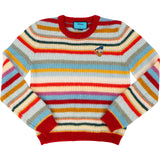 Multicolor Disney x Gucci Donald Duck Multicolor Striped Wool Sweater (L)