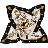 Hermès Les Clés Silk 90 Scarf Tuch