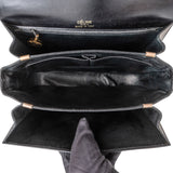 Celine Boxcalf Leather Horse Carriage Triomphe Shoulder Bag