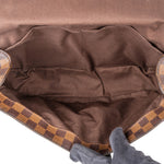 [🔄️B07 / F12] Louis Vuitton Monogram Damier Ebene Canvas Broadway Crossbody Bag - vintageandkickz
